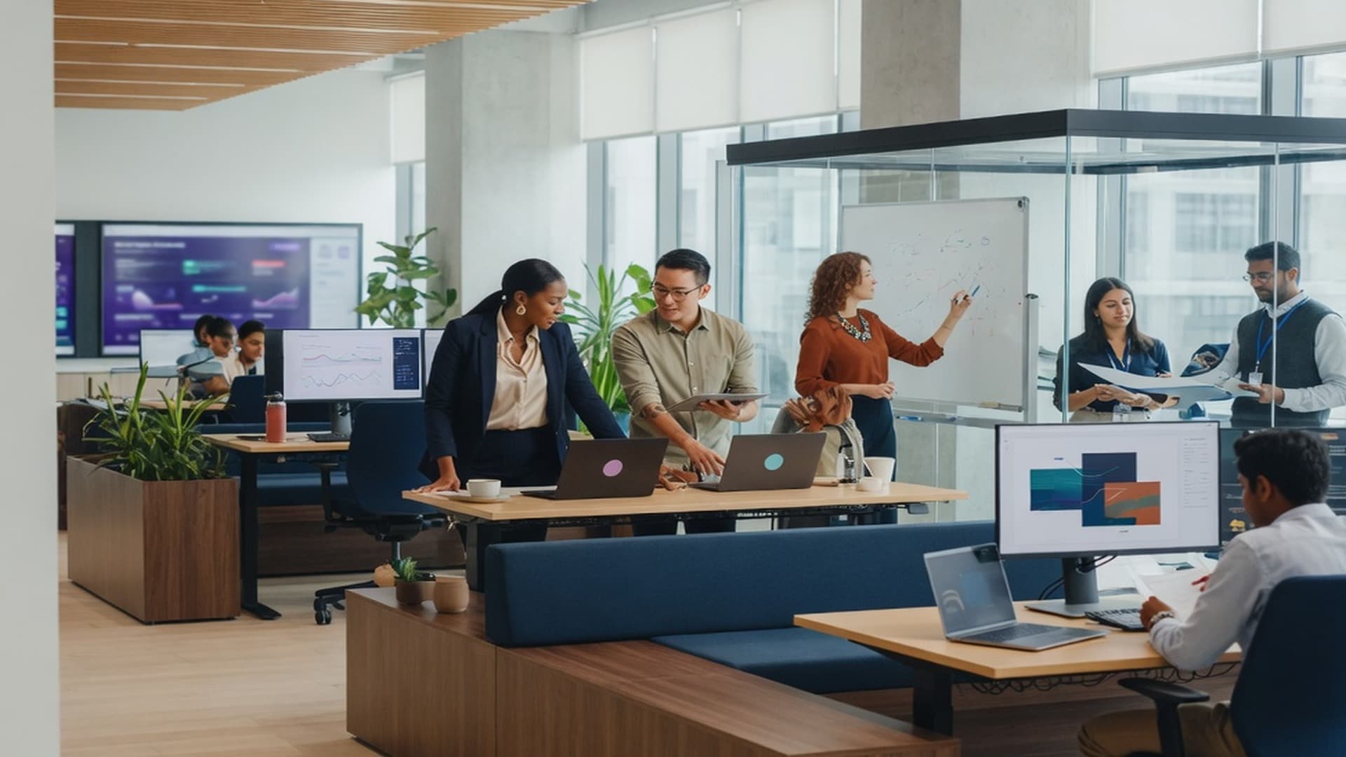 Modern workplace environment